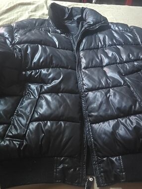Calvin Klein Black Quilted Puffer Jacket